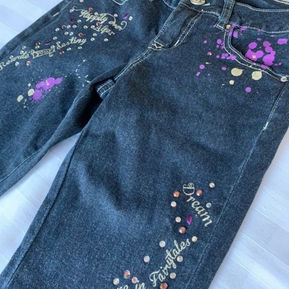 Justice Ever After High‎ Skinny Jeans Sz 10R